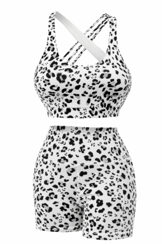 Leopard Print Athletic Set