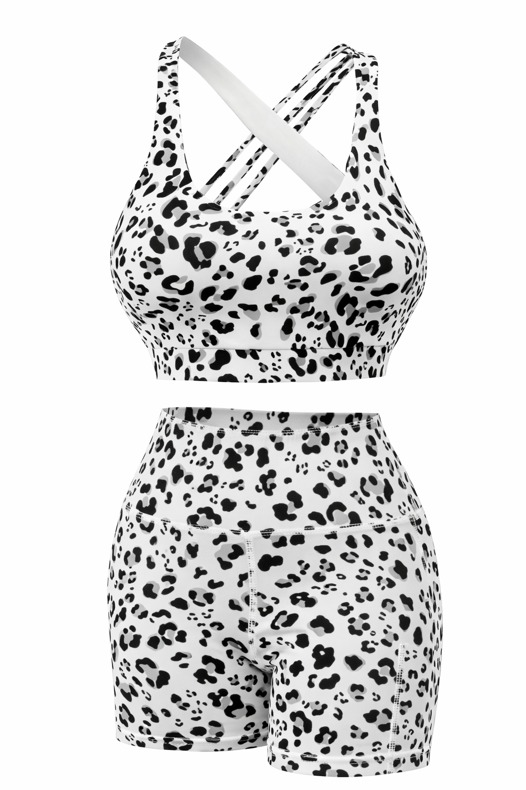 Leopard Print Athletic Set