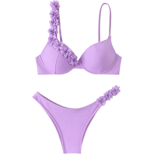 purple bikini