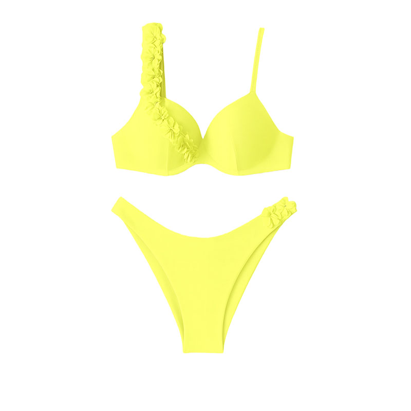 yellow bikini