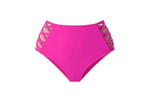 pink zig zag shorts