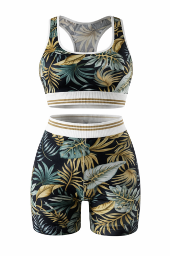 tropical floral set